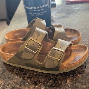 Birkenstock Camouflage Sandals